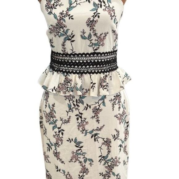 STYLESTALKER Keylene Sheath Crepe Midi Dress – Size XS - Picture 3 of 11